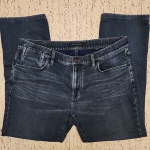 John Varvatos U.S.A Bowery Slim Straight Fit Blue Jeans